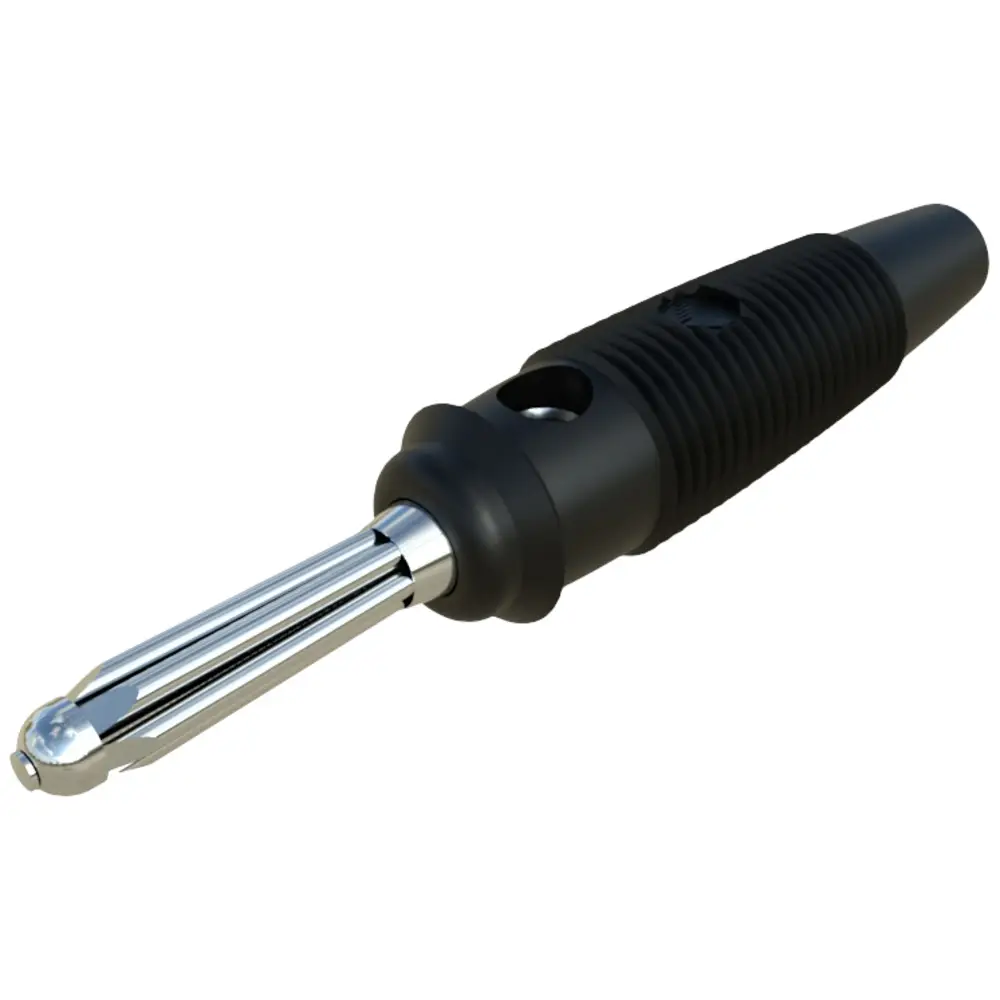 sort bananstik Bananstik 4mm i sort