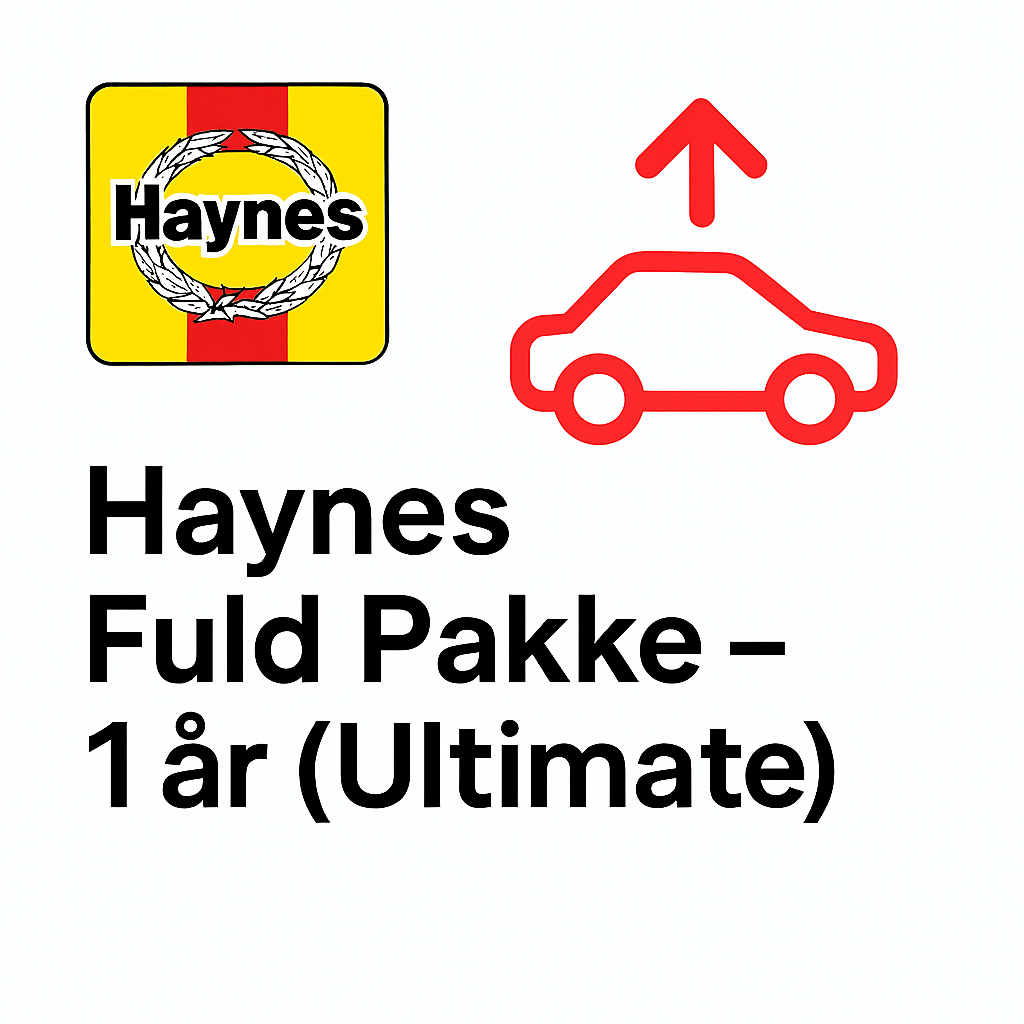 Haynes Bestillings Side - Haynes Fuld Pakke 1 år (Ultimate)