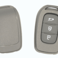 Nøgle Repkit for Dacia & Renault bil nøgler med 3 knapper V2