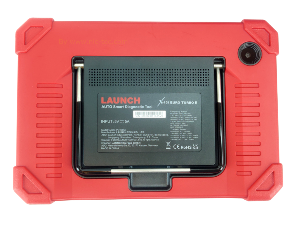 Launch X Euro Turbo Ii Pro V Rksteds Tester Tablet Dansk Sprog