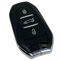 Nøgle til Opel Corsa E,  Peugeot E-208 Elbiler & Ny Citroën ë-C3 med nøglefri betjening (keyless)