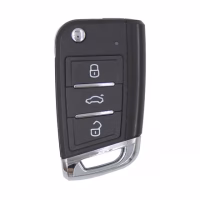 KeyDIY ZB15-3 fjernbetjening – 3‑knaps universal nøgle