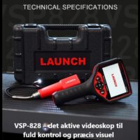 Launch VSP-828 - det fleksible videoskop til professionelle