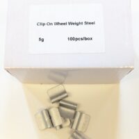 Vægtklodser til hjul afbalancering for stål fælge 5g 100stk