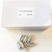 Vægtklodser til hjul afbalancering for stål fælge 25g 100stk