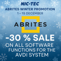 Vinter tilbud AVDI Special funktions software moduler -30% 1-15 DEC