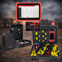 🔧 LAUNCH X431 EURO TURBO II + HD BOX 3 For Biler Lastbiler Busser Industri maskiner Både mm.