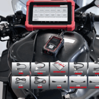 Launch CRP MOT IV – Pro Motorcykel Diagnose med dansk sprog & 2 års opdateringer Gratis installation