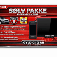 X431 Sølv pakke 3års varighed komplet med 3 Års opdatering , 3 Års SGW , 3 Års Haynes pro