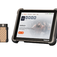 ThinkTool Euro 191 diagnose tablet forfra – 8″ touchskærm på dansk
