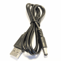 Strømkabel til Launch X431 & CRP – Rundt DC‑stik til USB‑A
