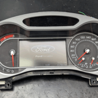 Ford Convers Plus kombiinstrument med boot loop fejl og displayproblemer